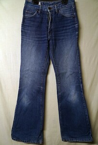 ◆BIG-JOHN ビッグジョン Lot38-076 ブーツカットデニムパンツ◆W28◆