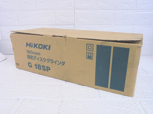 新品 ハイコーキ 180mm 電気ディスクグラインダ G 18SP HiKOKI 2023年製 電動工具 サンダー ※箱に傷みあり 札幌市 白石店