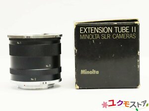 ミノルタ Minolta EXTENSION TUBE II SR用 中間リング 外箱付き レンズ用アクセサリー