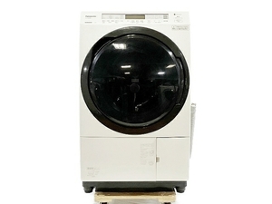 【動作保証】 Panasonic NA-VX800BR ドラム式 洗濯乾燥機 洗濯機 11kg 右開き クリスタルホワイト 2021年製 中古 楽 T8658227