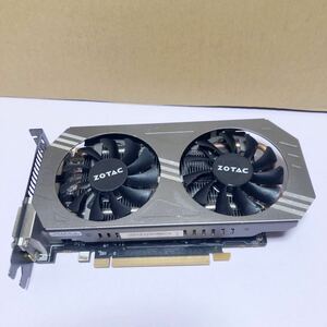 中古ZOTAC GEFORCE GTX 970 4GB 256BIT DDR5 グラフィックボード現状品 管理番号SHZ402