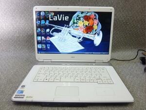 ★Windows XP・Vistaリカバリ・7・10 OS選択可 16型 NEC Lavie LL730/T ★ Core2 Duo P8600/4GB/320GB/DVD/無線/HDMI/便利なソフト/1885