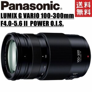 パナソニック Panasonic LUMIX G VARIO 100-300mm F4.0-5.6 II POWER O.I.S. 望遠レンズ ミラーレス カメラ 中古