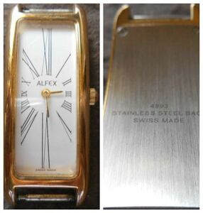ALFEX 手巻き式 レディース 腕時計