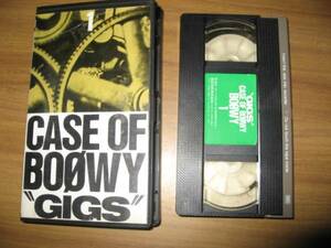 ＶＨＳビデオ　ボウイ 1　ＣＡＳＥ ＯＦ ＢＯＯＷＹ ＧＩＧＳ