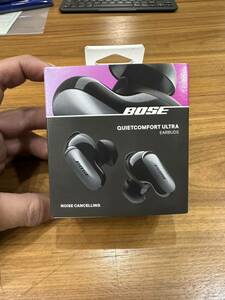 Bose QuietComfort Ultra Earbuds BLACK ボーズ　ノイズキャンセリングイヤホン　新品未開封　送料無料！