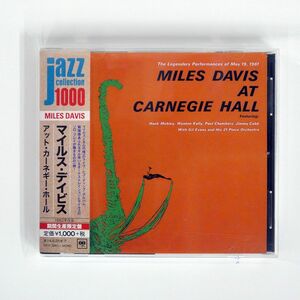 帯付き MILES DAVIS/AT CARNEGIE HALL/SONY INT’L SICP3961 CD □