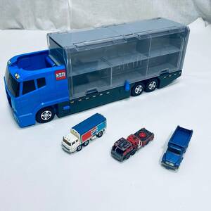 【トミカ まとめて】トミカ おかたづけコンボイ FUSO TRUCK SERIES ペプシ No.7 HINO FIRE ENGINE No.29 NISSAN DIESEL No.16