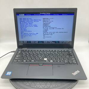 【BIOS可】ジャンク Lenovo ThinkPad L380 CPU 第8世代 Core i5 8250U メモリ/HDD/SSDなし 中古 PC ノートパソコン 基盤 マザーボード