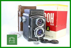 【同梱歓迎】実用■RICOHFLEX DIA■シャッター全速完動■箱付き■PPP813