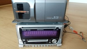 カロッツェリア CD MD 2DIN デッキ 6連MDチェンジャーセット