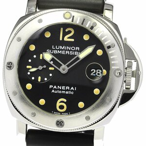 パネライ PANERAI PAM00024 ルミノール サブマーシブル スモールセコンド 自動巻き メンズ _744896