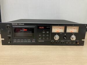 狩）⑮ 中古品 TASCAM 112(R)MK2　 3ヘッド・オートリバース 高級カセットデッキ 20220721 （番）