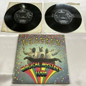 【1stプレス】UKモノラル盤パーロフォン　マト1/1/1/2　MAGICAL MYSTERY TOUR　EP2枚組　ビートルズ　THE BEATLES