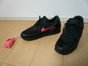 美品! Nike ナイキ AIR MAX 90 エアマックス 90 インフラレッド ブレンド CZ5588-002 ブラック 27.5cm