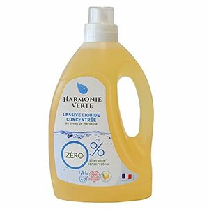 アルモニベルツ(HARMONIE VERTE)衣料用液体洗剤 1.5L 洗濯用洗剤 洗濯洗剤 オーガニック洗剤 無添加 エコ洗剤アルモニベルツ