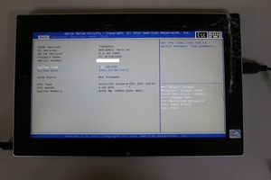ジャンク品タブレットパソコン NEC VersaPro VZ-G Celeron メモリ無 SSD無 12.1inch カメラ内蔵 起動確認済 OS無 代引き可