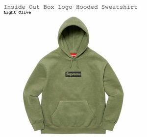 【新品・未開封　Sサイズ】シュプリーム23SS Inside Out Box Logo Hooded Sweatshirt インサイドアウトボックスロゴパーカー 