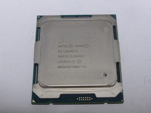 INTEL Server用 CPU XEON E5-2699v4 22コア44スレッド 2.20GHZ SR2JS FCLGA2011-3 CPUのみ 起動確認済です 