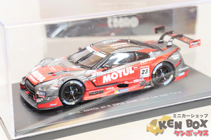 USED S=1/43 EBBRO エブロ 45100 NISSAN 日産 SUPER GT500 2014 No.23 MOTUL AUTECH GT-R Rd.2 Fuji 中国製 現状渡し