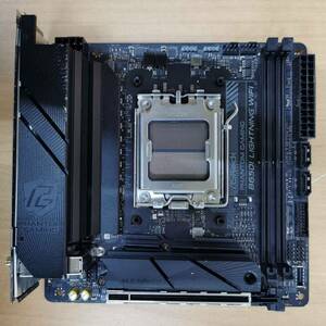 ASRock PHANTOM GAMING B650I LIGHTNING WiFi/Mini ITXマザーボード/AMD SocketAM5対応/PCパーツ DIY 修理材料★動作未確認・ジャンク