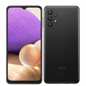 バッテリー80％以上 良品 SCG08 Galaxy A32 5G オーサムブラック 中古 SIMフリー SIMロック解除済