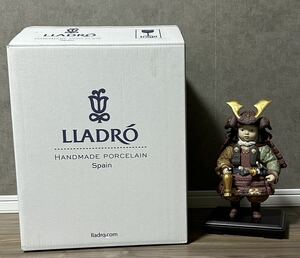 リヤドロ LLADRO 若武者　NO.13045 60周年記念モデル　LIMITED EDITION 3500体限定　フィギュリン 陶器人形　端午の節句 五月人形 置物 