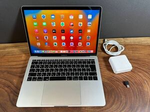 「美品新品バッテリー」Apple MacBook PRO Retina 13inch 2017/CPUi5 2.3GHZ/8GB/SSD256GB/Windows11/office2019