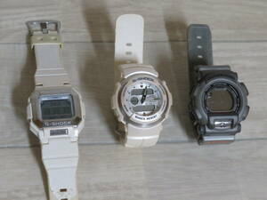 CASIO カシオ G-SHOCK Gショック G-7800P / G-SHOCK G-300LV / G-SHOCK DW-003 / 腕時計 計3点セット まとめ売り 