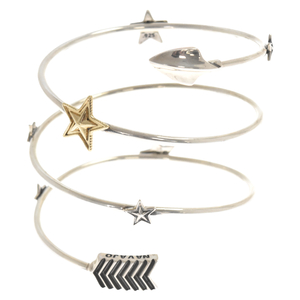 コディーサンダーソン Shooting Stars Spiral Bracelet 18K Star シューティング スター スパイラル ブレスレット シルバー/ゴールド