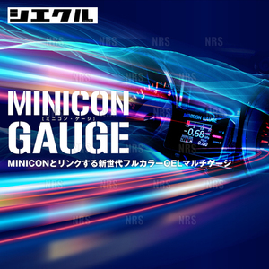 siecle シエクル MINICON GAUGE ミニコンゲージ GS350/GS430/GS450h GRS191/GRS196/UZS190/GWS191 3UZ-FE/2GR-FSE 05/8～12/1 (MCG-UT1