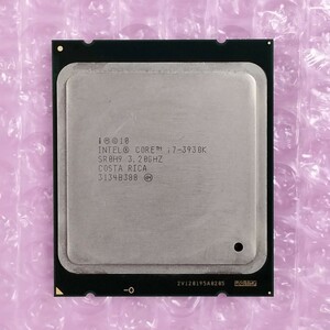 【動作確認済み】Intel Core i7 3930K SR0H9 3.20GHz (LGA2011) / 在庫2