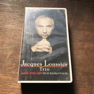 ビデオ VHS Jacques Loussier Trio ジャック・ルーシエ・トリオ ジャパン・ツアー1997 プレイ・バッハ＆ヴィバルディ クラシック