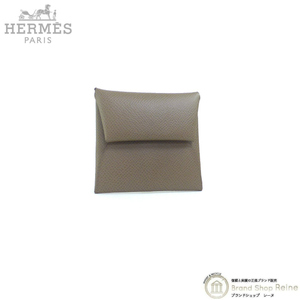 エルメス （HERMES） バスティア ヴォーエプソン エトゥープ コインケース B刻 H041054CK（新品）