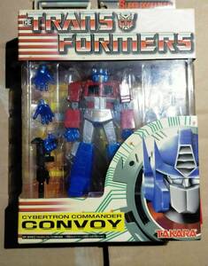 正規 タカラ トランスフォーマー コンボイ フィギュア オプティマス・プライム TAKARA MEGASOF Transformers CONVOY Optimus Prime figure