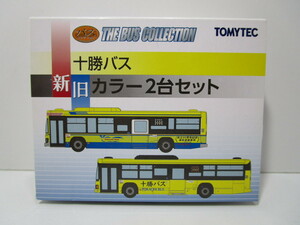 ☆0K　N_BUS　TOMYTEC　トミーテック　ザ・バスコレクション　十勝バス　新旧カラー2台セット