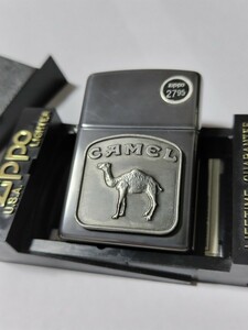 未使用品　CAMEL　Zippo　キャメル　ジッポー　メタル貼り　1997年製造　未開封　希少品