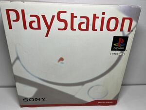 初代 PlayStation /プレイステーション /SCPH-5500/箱付き出品/出力ケーブル欠品/通電のみ確認済み