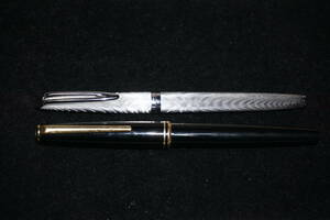 ”MONTBLANC.WATERMAN.万年筆２本組”