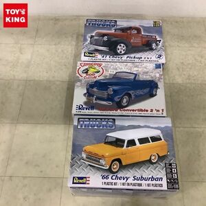 1円〜 Revell 1/25 ’41 シェビー ピックアップ 2 ’n 1、’48 フォード コンバーチブル 2 ’n 1他