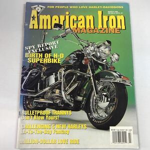 【中古本】ヴィンテージ American Iron MAGAZINE アメリカンアイアンMARCH 1994 HARLEY-DAVIDSON ハーレーダビッドソン 洋書