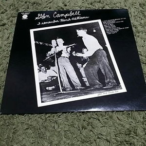 送料込み【ライナー】LP グレン・キャンベル　ハンク・ウイリアムスの思い出　GLEN CAMPBELL I REMEMBER HANK WILLIAMS