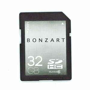 Bonzart 32GB Class 10 SDHC カード（中古）