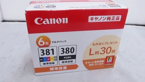 【未使用】 キヤノン Canon 未使用品 Canon純正 マルチパック BCI-381+380/6MP BCI-381+380/6MP