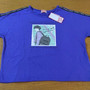 ☆新品☆Ricca ricca☆半袖Ｔシャツ☆150cm☆紫色☆女の子用☆No.949