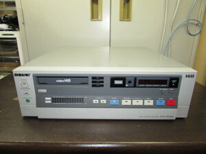 【YHA0261】★SONY 業務用VideoHi8 EVO-9500A Video Cassette Recorder 通電確認のみ★中古