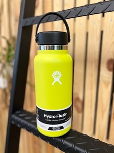 ハワイロコに大人気！断熱ステンレスお洒落ボトル ハイドロフラスクHydroFlask 32oz(946ml) 2023NEWカラーCACTUS アウトドアヨガビーチ