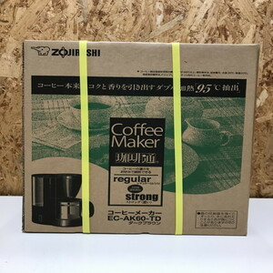 未使用ZOJIRUSHI コーヒーメーカー EC-AK60-TD [jgg]