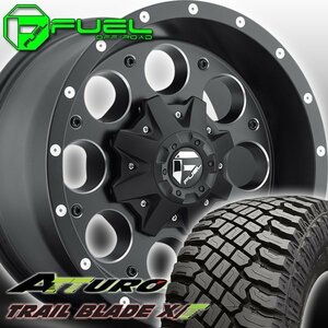 FUEL D525 Revolver エスカレード ナビゲーター タホ 20インチタイヤホイールセット ATTURO TRAIL BLADE XT 275/55R20 285/55R20 305/55R20