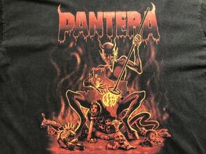 Pantera ヴィンテージ バンドＴ metallica slayer anthrax white zombie morbid angel black sabbath guns n roses red hot chili peppers